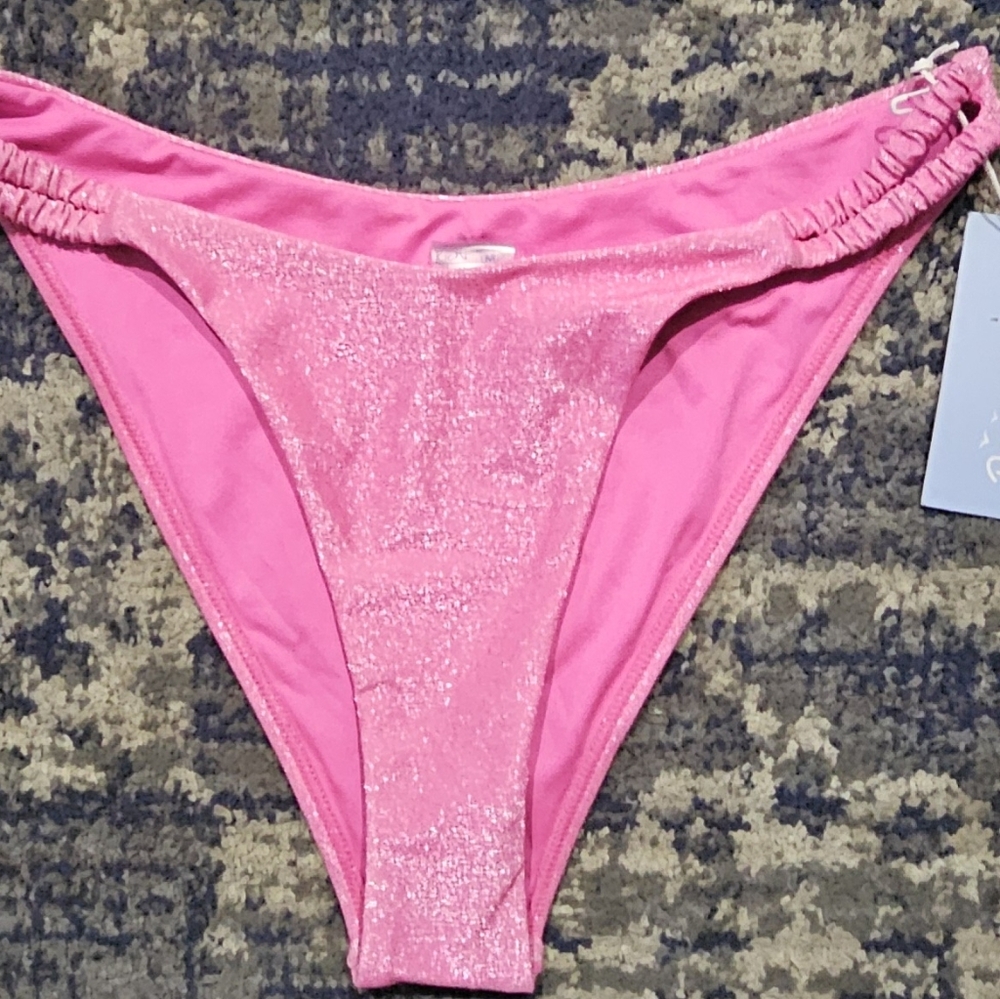 Ricki Rum Sparkle Bikini Bottom  Medium